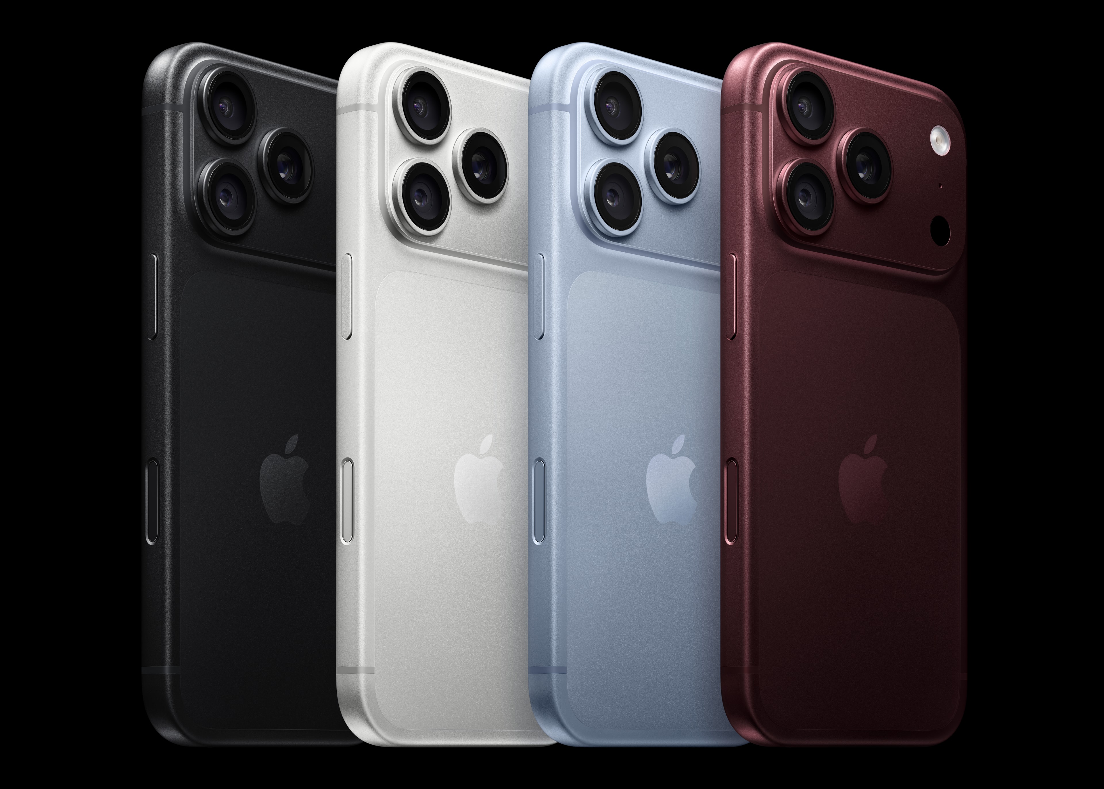 iPhone 18 Pro finishes: Black, Silver, Glacier and Burgundy