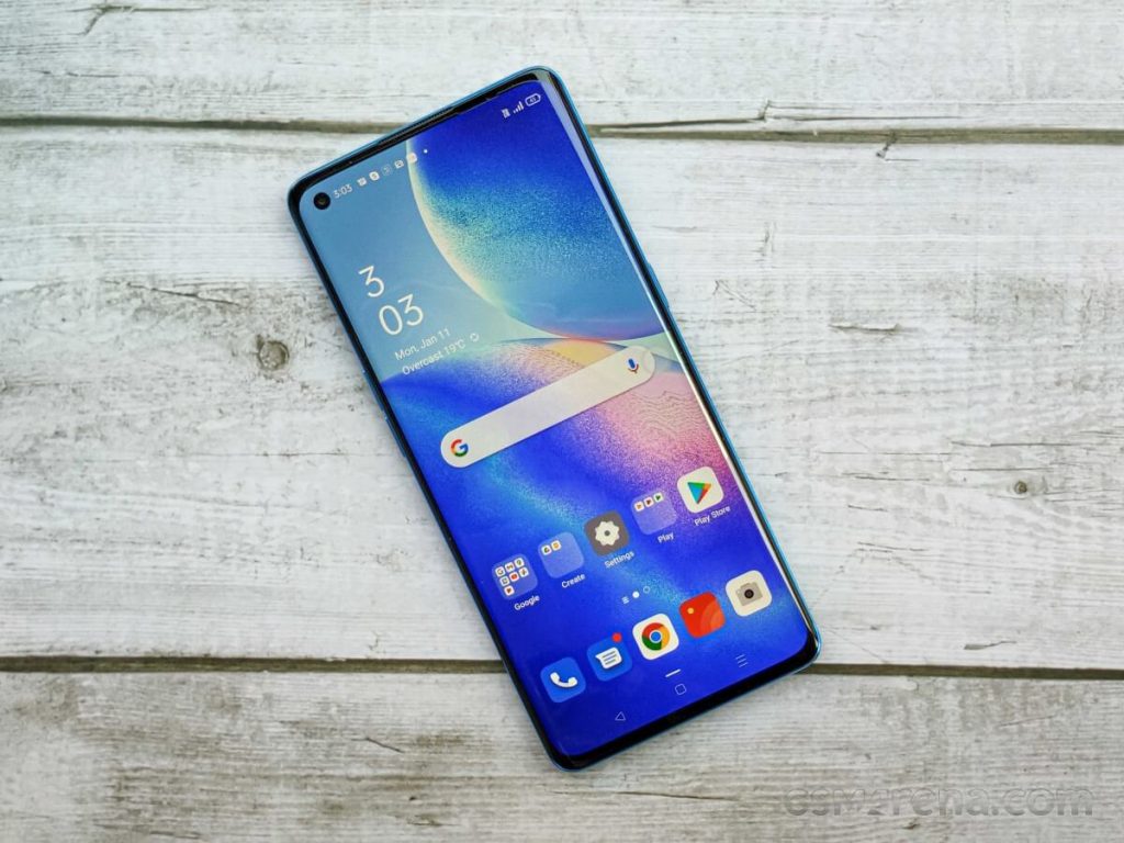 Oppo Reno6 Image on the table
